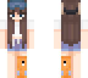swimwear girl with horns