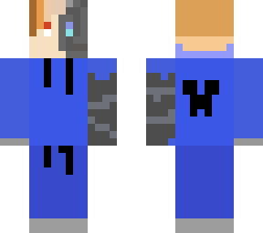 the blue hood