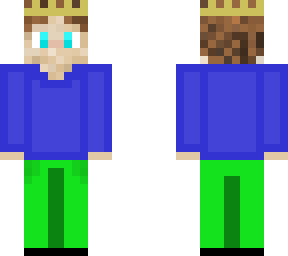 the boy with a crown