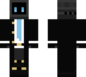 tv head but blue