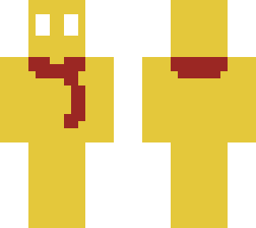 yellow with scarf