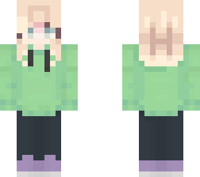 cute green hoodie
