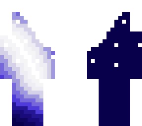 drippy snow - blue lightning