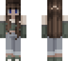 edited greeen girl