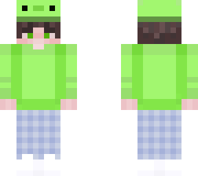 green axolotl boy