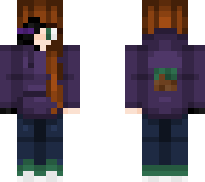 half enderman girl