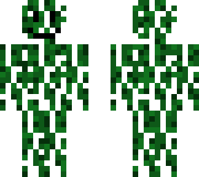 leaves camouflage smile