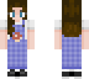 mushroom overalls (shorter hair)