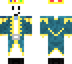 plain white king skin
