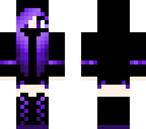 purple dragon girl (added a teeny bit of extra 3d)