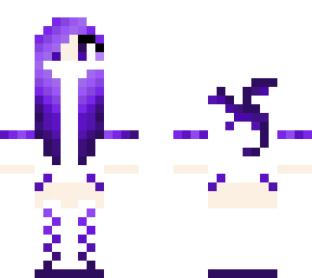 purple dragon girl (white version) o-o