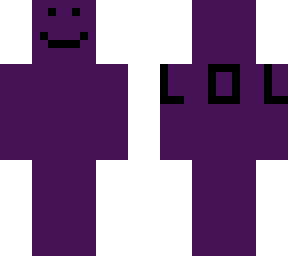 purple smile