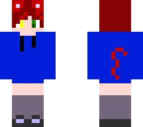 red hair catboy