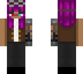 steampunk poc w/pink mullet