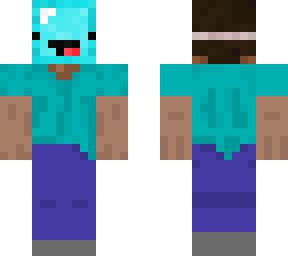 steve with skeppy mask