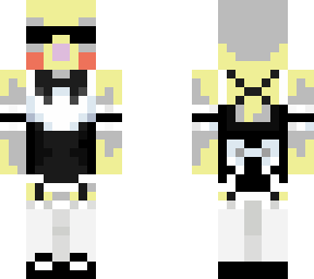 swag bird in a maid suit