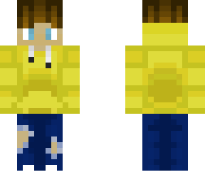 yellow hoodie boy
