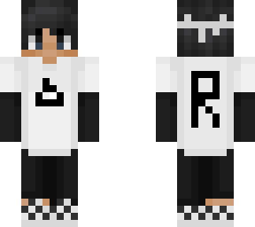 black and white sapnap