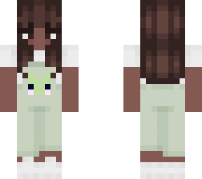 black girl wearing green