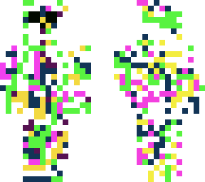 blotchy