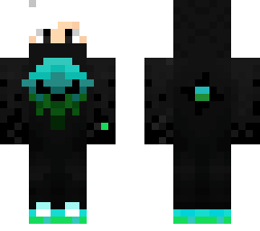 blue/green skull