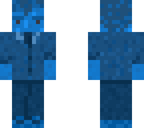 blue paint guy