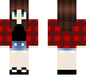 flannel jacket - my oc