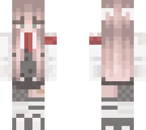 girl in a suit