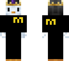 king penguin mcdonalds worker