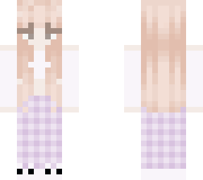 lavender plaid strawberry blond