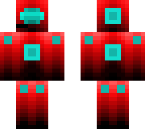 red mech suit