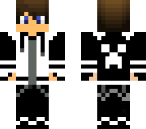 skin chico blanco