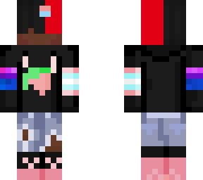 trans and bi goth boy