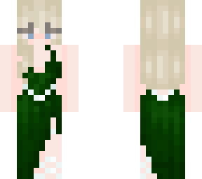 turtlemma fancy green dress