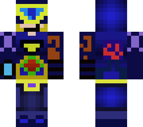 4w diamond ender mc skin