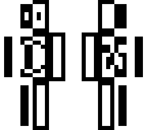 black and white skin update