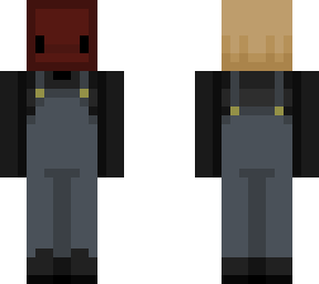 dusk overalls red mask