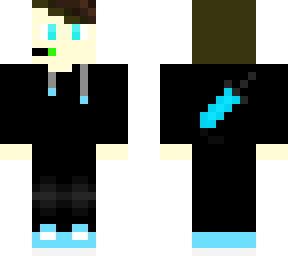 gamer boy with sword
