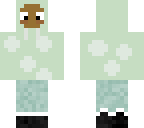 green bunny hoodie skin
