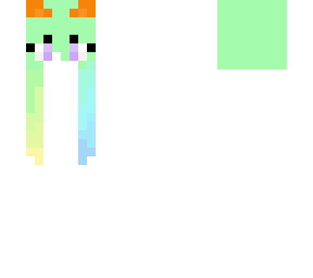 green yellow blue fade hair base