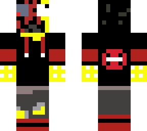 mr baf kid hd skin (robot invansion)