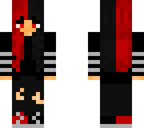 Black And Red | Minecraft Skins