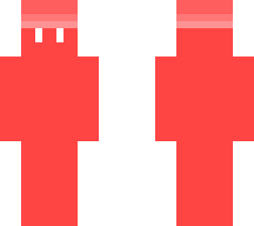 red with a hat