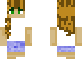 such a nice day!  [first skin i made]