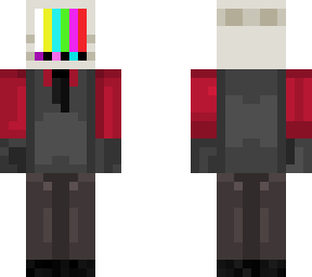 tv crash with suit