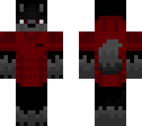 blood red wolf