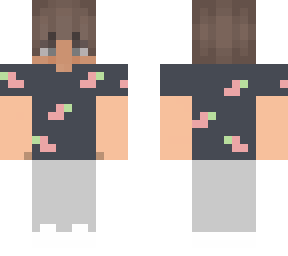 brown haired guy with chilli shirt