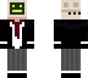 crt head with tux