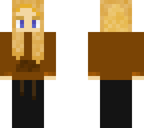 girl in brown hoodie