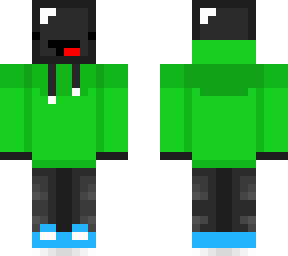 green derp w/ hoodie